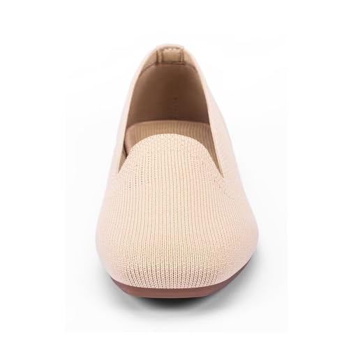 Image of Frank Mully Women's Loafer Flats Square Toe Comfortable Office Work Shoes, Cute Penny Loafer Slip On Walking Driving Shoes
