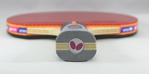 Butterfly Timo Boll Carbon Fiber Ping Pong Paddle | Ittf Approved Table Tennis Racket | Ping Pong Sponge And Rubber | Carbon Layers In Ping Pong Racket For Power | Professional Ping Pong Paddle, 1000 Model #TOP3