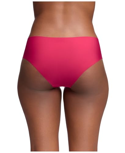Image of Under Armour Women's 3-pack Pure Stretch No Show Hipster Underwear, All-day Comfort & Ultra-soft Fit