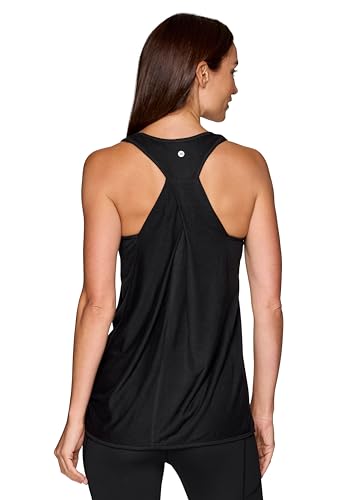 RBX Active Workout Tank Top for Women Racerback Flowy Yoga Top Fashion Detail
