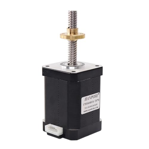 Moteur pas à pas 17HS6401S-T8 avec axe vis à plomb usiné de 100mm - 6