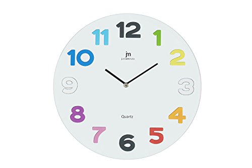 lowell Orologio Parete Vetro Tondo CM38 14872