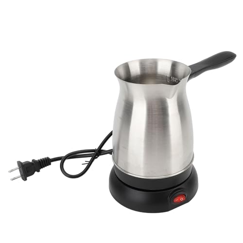 Cafetera eléctrica 600ml con base inalámbrica y asa antiquemaduras miniatura 1