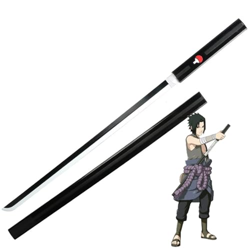AMONT | Espada Decorativa de Bambú Negra 102 cm | Réplica Japonesa de Exhibición sin Filo con Vaina | EYM