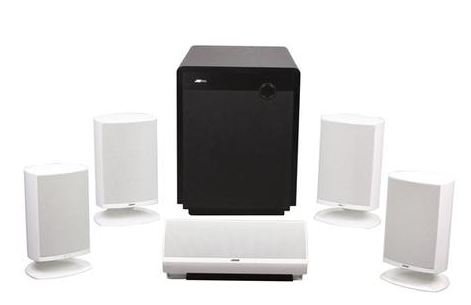 Jamo Home Cinema System with 4 A340 Satellites,1 SUB300, 1 A3 CEN4 Speaker