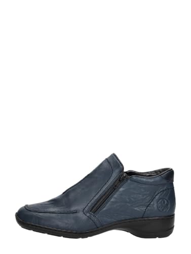 Bottines plates bleues pour femme confortables et chaussures de marche élégantes