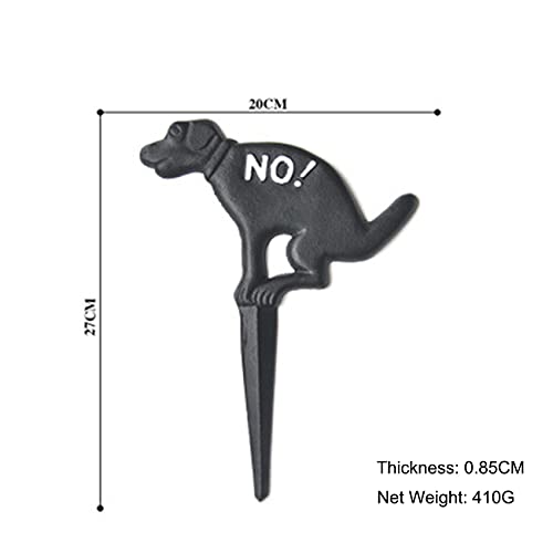 RRMMAN Gras-Warnschild aus Gusseisen, mit Aufschrift Please Keep Off the Grass, Warnschild No Pooping Yard, Retro-Stil und langlebig (bitte halten Sie das Gras fern)