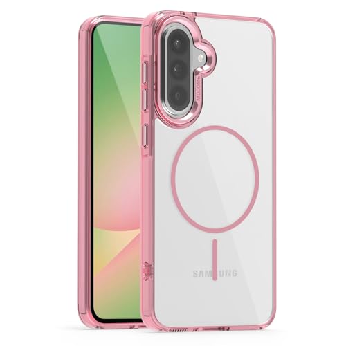 Newhalper Samsung Galaxy A36/A56pɐ݌vꂽNA}OlbgP[X [ϖh~] [MagSafeΉ] [h~ƑϏՌ] Samsung A36/A56 5GpXdbJo[(sN)