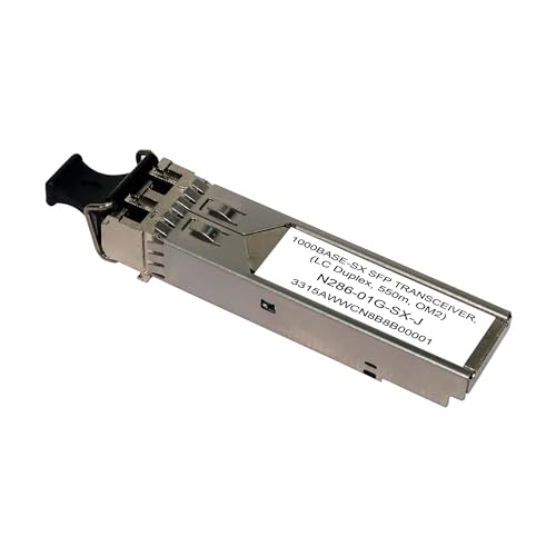 Image of Tripp Lite Eaton Series EX-SFP-1GE-SX Juniper Compatible 1000BASE-SX SFP Transceiver Module, LC Duplex Multimode Fiber MMF, 1.25 Gbps, 850 nm, 1804 Feet / 550M Length, 3-Year Warranty (N286-01G-SX-J)