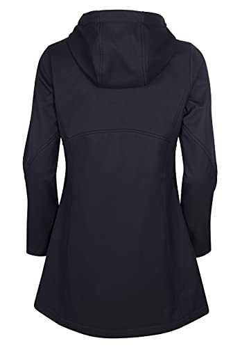 ELKLINE Damen Softshelljacke Soft Skills 2013052, Farbe:black, Größe:44
