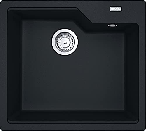 Franke Epos EOX 252-E Edelstahlspüle Glatt – 105,3x51,3 Cm, Mit 2 Hahnlöchern & Tropfschale