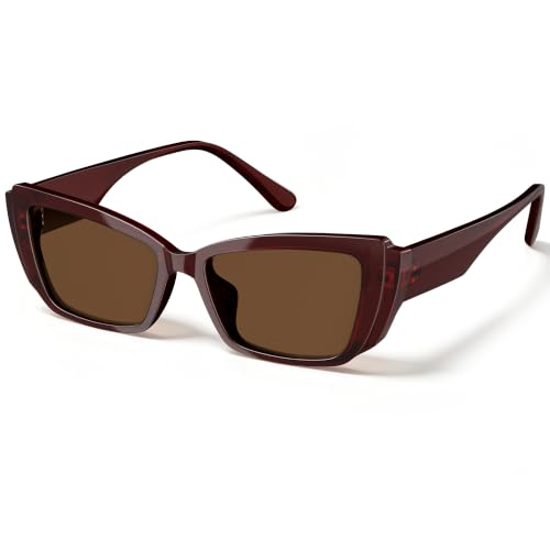 Image of JASPIN Rectangle Sunglasses for Women Men Trendy Y2k Retro 90s Sun Glasses UV Protection Cool Square Frame