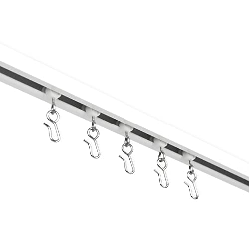 EverTrack Curtain Track - Ceiling Mounted Curtain Rail for Curtains,