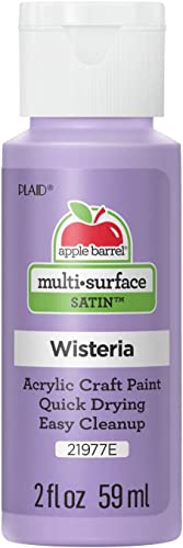Image of Apple Barrel Multi Surface Acrylic Paint, 2 oz, Wisteria 2 Fl Oz