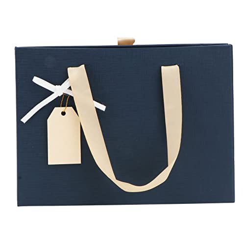 FOMIYES 1pc Oblong Box for Men Dark Scarf Packing Container Lightweight Portable Design for Valentine Day Birthday Celebrations