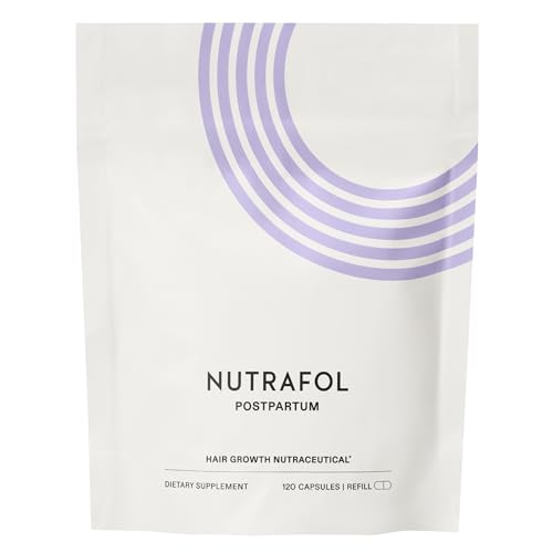 Nutrafol Postpartum Hair Growth Supplements, Clinically Tested fo...