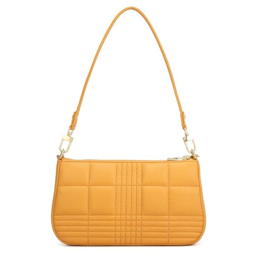 Image of Da Milano Leather Shoulder Bag for Women
