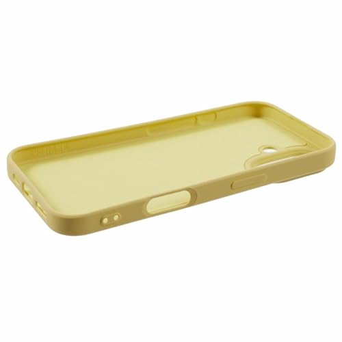 Image of ArmourPro Silicone Back Case for iPhone 16 Soft-Touch Case | Yellow