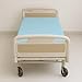 1 Pack Fitted Hospital Bed Sheets - Soft Microfiber Hospital Fitted Sheet - Hospital Bed Fitted Sheets (Light Blue, 36