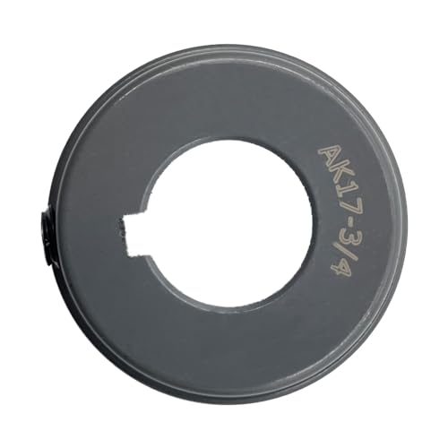Saelno AK17-3/4 V Belt Pulley,1.75 Inch Outside Diameter,3/4 Inch Bore,Mechanical Pulleys Cast Iron cover