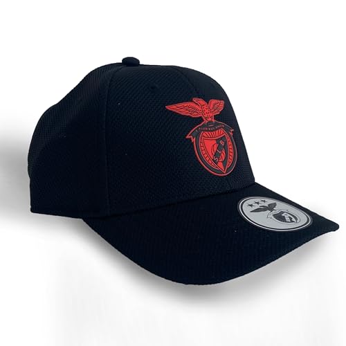 SL Benfica | Gorra Premium Negra Escudo Adulto