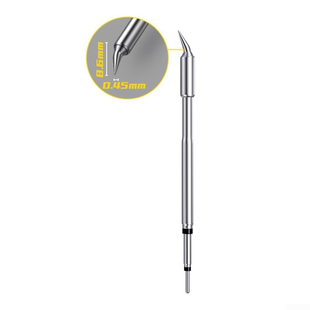 Accesorios de soldador para HS-02 HS-02A HS-02B, repuesto de repuesto de cabeza de hierro de punta de soldadura para estación de soldadura
