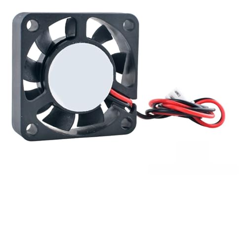 ACP4010 4cm 40mm Fan 40x40x10mm DC5V/12V/24V 2pin Micro axial Flow Fan Cooling Fan for Hard Drives/routers/Industrial Computers(DC5V Double Ball)