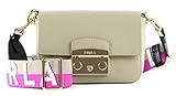 Furla Metropolis Mini Crossbody Webbin Marmo c + Marmo Violet