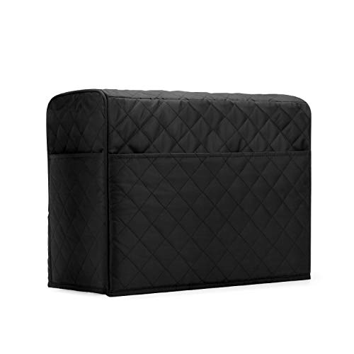 image for Luxja Dust Cover for Serger Sewing Machine, Serger Dust Cover with Sto