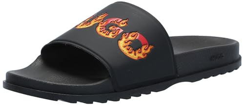 Image of HUGO mens Big Logo Slide Sandals