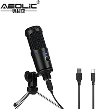 Amazon.co.jp: USBコンピューターコンデンサーライブマイクセット