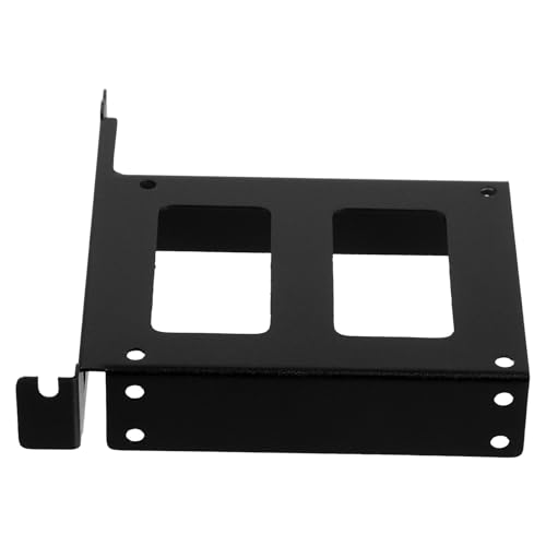 Soporte metálico para disco duro PCI Slot negro