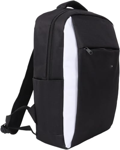 cigemay Mochila Almacenamiento Host para PS5, Estuche Transporte a Prueba de Golpes con Correa de Hombro Ajustable para Consola de Juegos PS5, Bolsa de Nailon Impermeable Multifunción Portátil