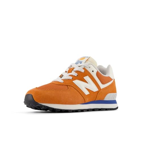 New Balance Niños 574 V1 con cordones, Infield Clay/Sea Stone, 4.5 Big Kid