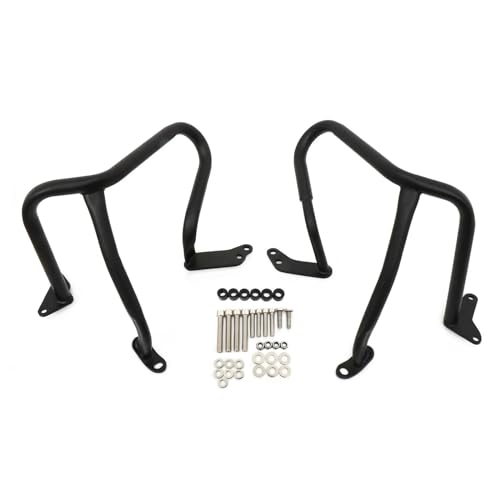 Crash bar avant noir pour BMW R1250RT 2018-2023 protection moteur