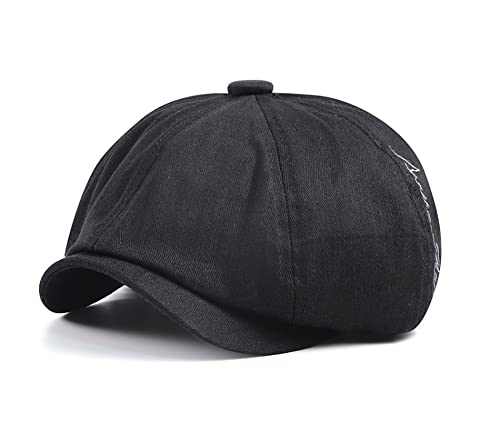 Casquette plate pour homme Gatsby de style rétro vintage chic