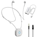 Holdsound HSD100 Cuffie TV Wireless per Anziani, Cuffie per TV Senza Fili con Trasmettitore USB, Design a Collo, Volume Potenziato, Nessun Ritardo Audio, Plug and Play, 15 Ore