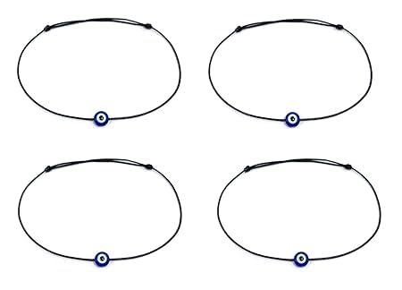 Herbal Aid Women Black color Evil Eye Bead Cottan Thread Anklet/nazariya anklet Pack Of- 04 (B0CKPQCLG5) Amazon Price History, Amazon Price Tracker