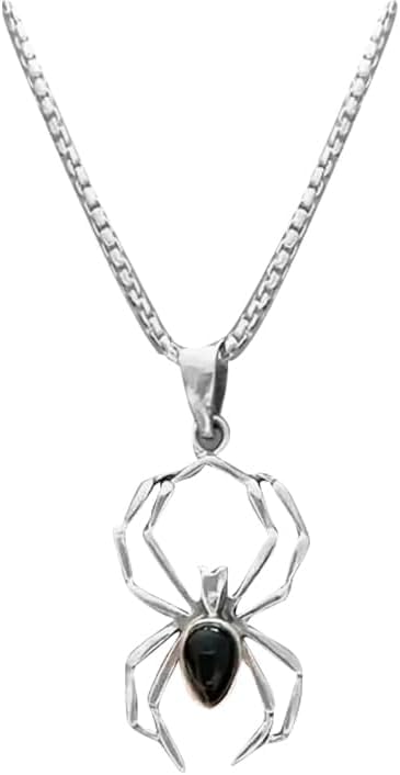 XFSRG Collar de Cadena de Plata Mujer con Colgante de Araña en Plata 925 para Mujeres Diseño Único y Elegante Ideal para Regalos Originales para Mujer y Ocasiones Especiales