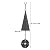 Wind Chimes, Iron Serenity Bell Large Wind Chimes for Outside Deep Tone Garden Bells with Good Luck for Door Porch Garden Decorations Lawn Ornaments