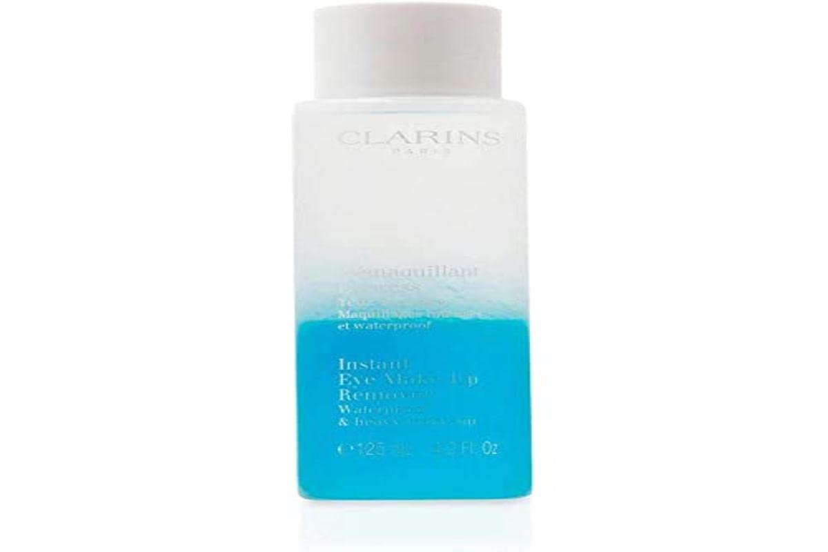 Clarins Instant Eye Make-Up Remover | Bi-Phase Remover For Heavy and Waterproof Eye Make-Up | Soothing and Moisturizing | ...