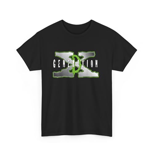 D-Generation Shirt Degneration x Squared Circle Store DX Wrestling T-Shirt Adult Pro Wrestling Fan Gift Shirt for Man Woman Black
