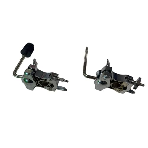 Metal Cowbell Holder Drum Stand Extension Clip Connecting Bracket Clamp Drum Hardware Replacement Parts Enduring Metal Cowbell Holder miniatura 6