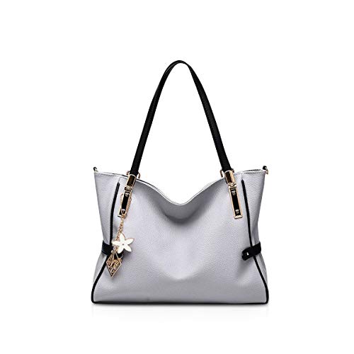 NICOLE&DORIS nouveau sac marée femme cool attitude sacs à main mode atmosphérique épaule Messenger Bag(Blue)