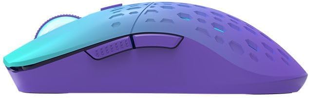 Left side view of XTRIKE ME GW-121 Wireless Gaming Mouse, showing side buttons.