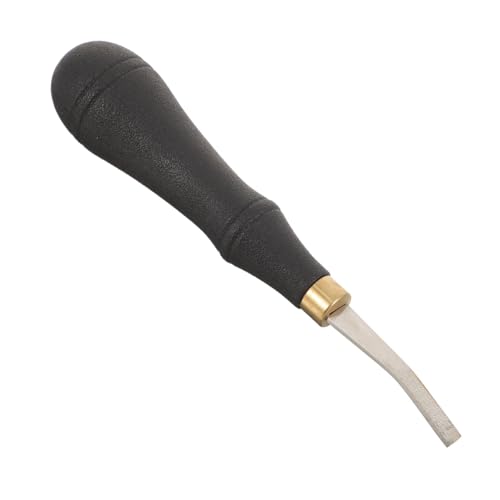 LALAFINA Leather Supply Polishing Tool Flat Hand File with Flat Mill File for Sharpening