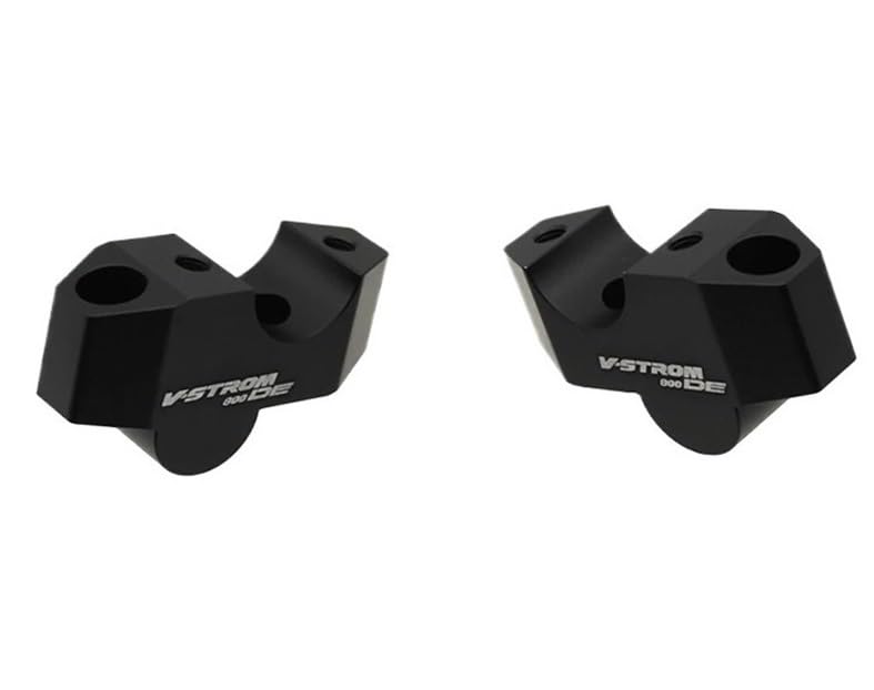 Rehausseur de guidon pour V-Strom 800 et 800DE 2023 : adaptateur et pince de support moto