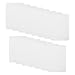 SYEYCW 15 St&uuml;ck Reparaturflicken zum Aufb&uuml;geln, 100% Baumwolle Selbstklebende Patches, Wei&szlig; B&uuml;gelflicken, 7.5cm x 10.5cm Aufb&uuml;gelflicken, f&uuml;r Kleidung, Hosen, Jeans, T-Shirt, Rucksack