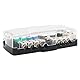 Camper KFZ Verteilerblock Audio Sicherungshalter Autobatterie Stromverteiler Mini ANL Sicherungskasten 0/4ga Rote LED Anzeige 30A 60A 80A Sicherungen Wohnmobil Sicherungsverteiler