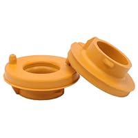 Taesayl 2x Federgummi Federgummis Gummiunterlage Federteller Federunterlage Hinterachse oben für B-Max Fiesta 2037363 spring rubber spring plate spring pad 1531725 1721953 203736